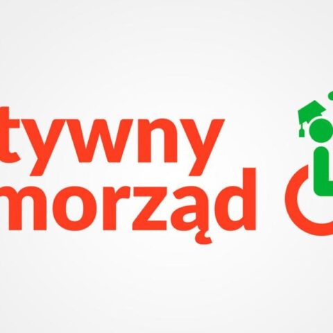 Banner z napisem "aktywny samorząd"